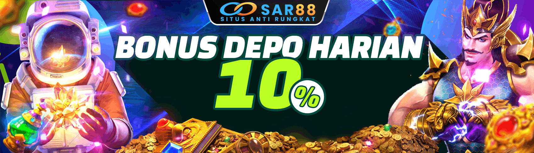 Bonus Deposit Harian 10%